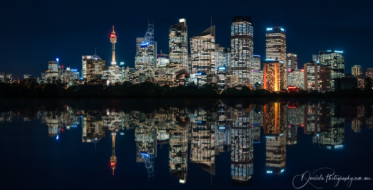 Australia  Beautiful Ultrawide Sydney Waterfront Skyline